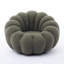 Chaise pivotante rembourrée Cerone-115842689