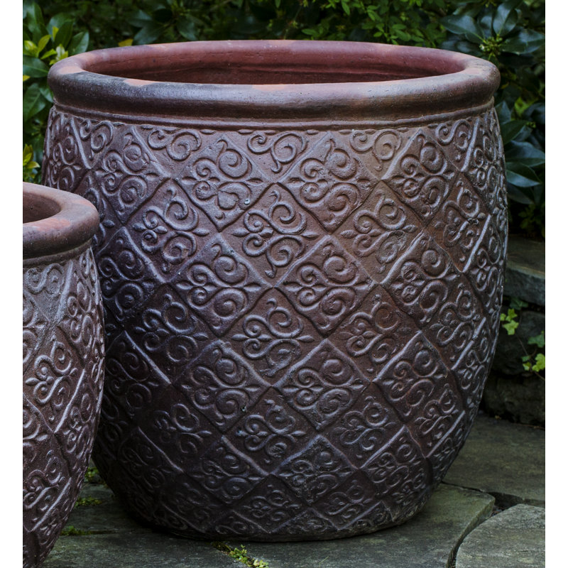 Januario Handmade Pot Planter, 23.75" H x 23.75" W x 23.75" D