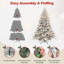 Arbre de Noël en PE / PVC-1294904932
