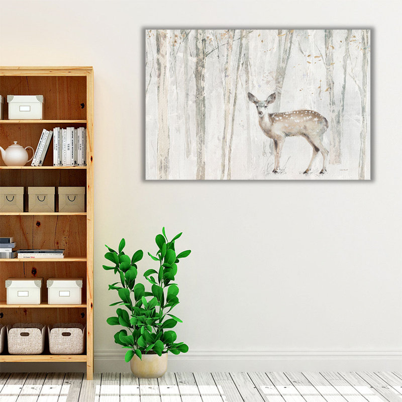 A Woodland Walk VII - reproduction d'art sur toile, H 24 po x l 36 po