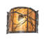 1 - Light Flush Mounted Sconce