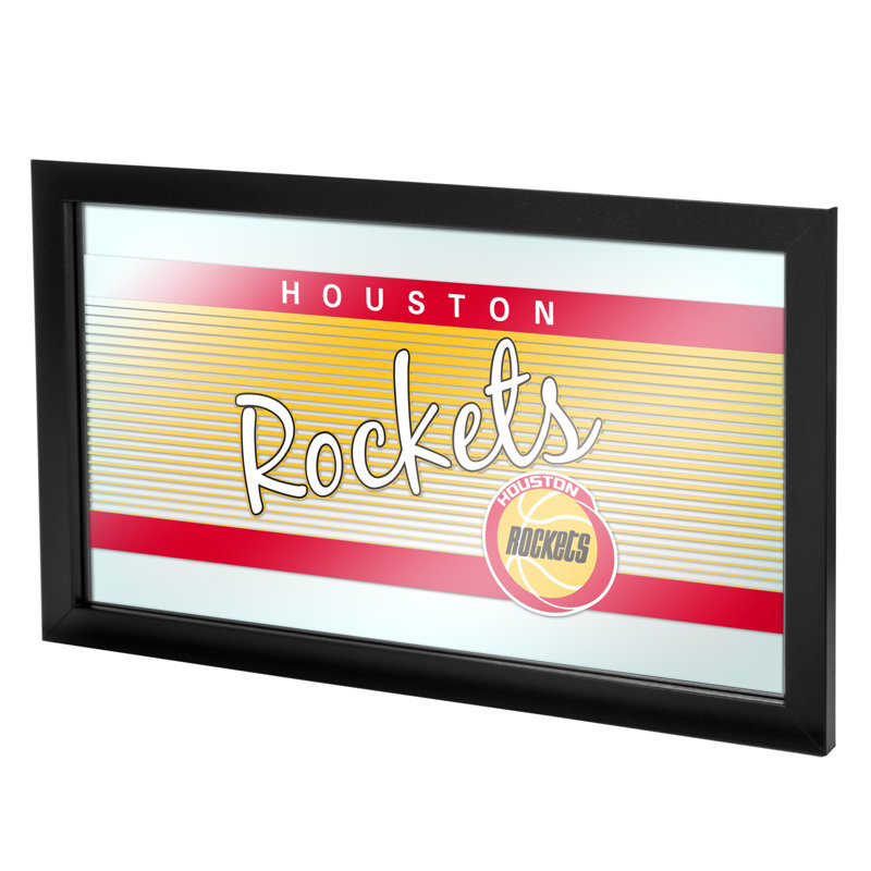 Logo encadré NBA Hardwood Classics, Rockets de Houston