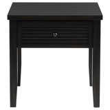 Coaster Furniture Concord 1-drawer Square End Table Distressed Java