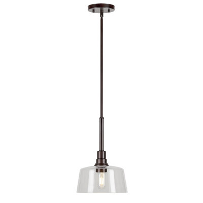 Luminaire suspendu 1 lumière à une cloche