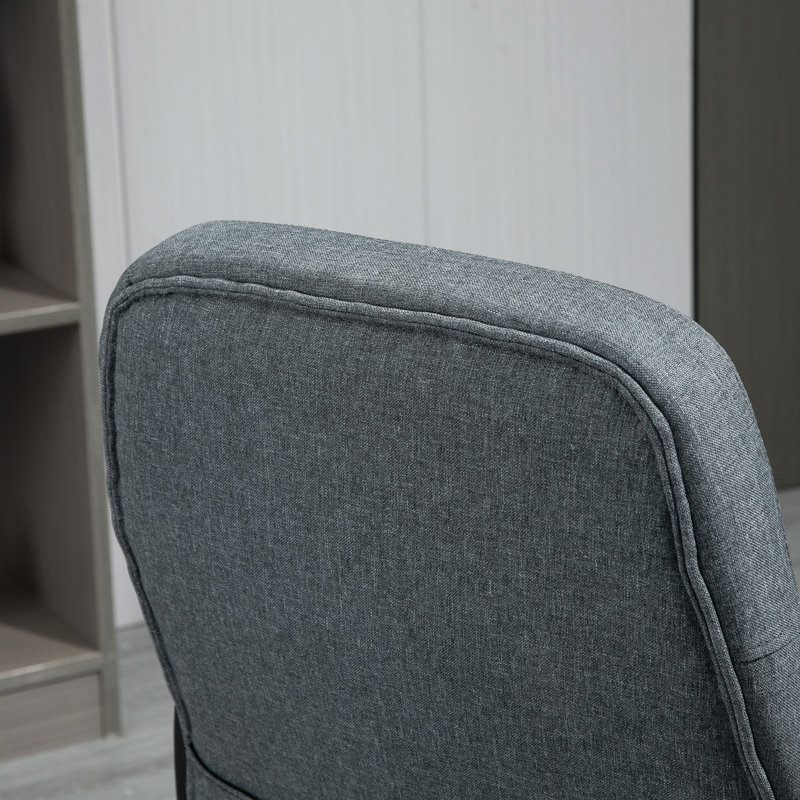 Linen Office Chair