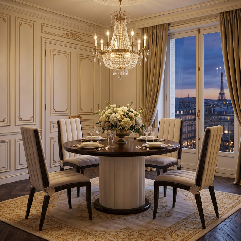 Paris Chic 5 - Piece Dining Set