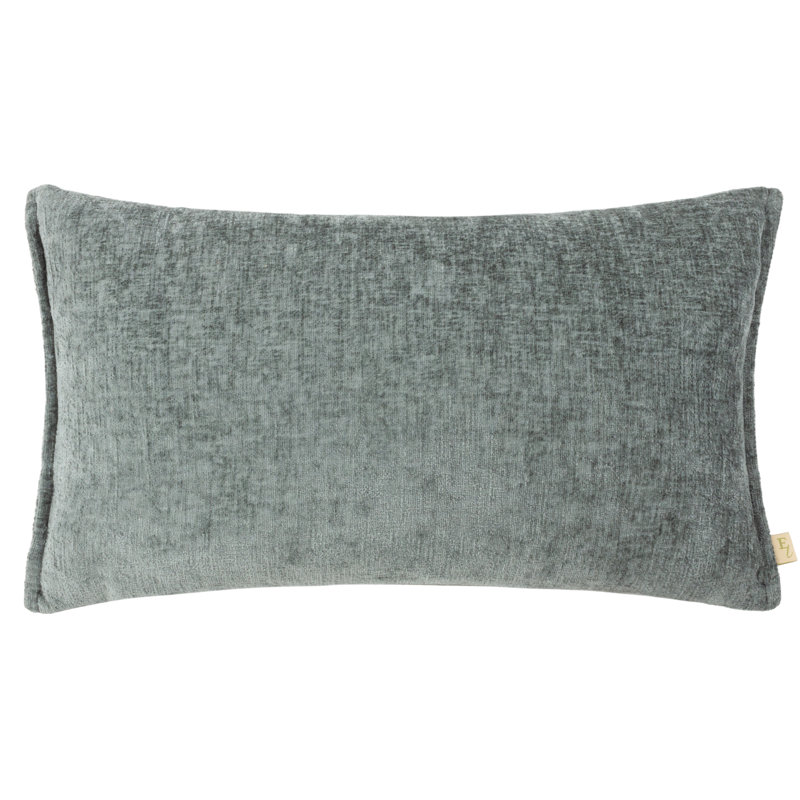 Buxton Cushion, 30cm H x 50cm W, Grey, Rectangle