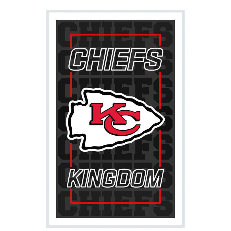 Enseigne murale NFL NeoLite, Chiefs de Kansas City
