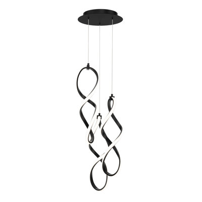 Interlace Round Multi-Light 4-CCT Pendant
