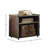 Annessia Rectangular Nightstand in Aluminum