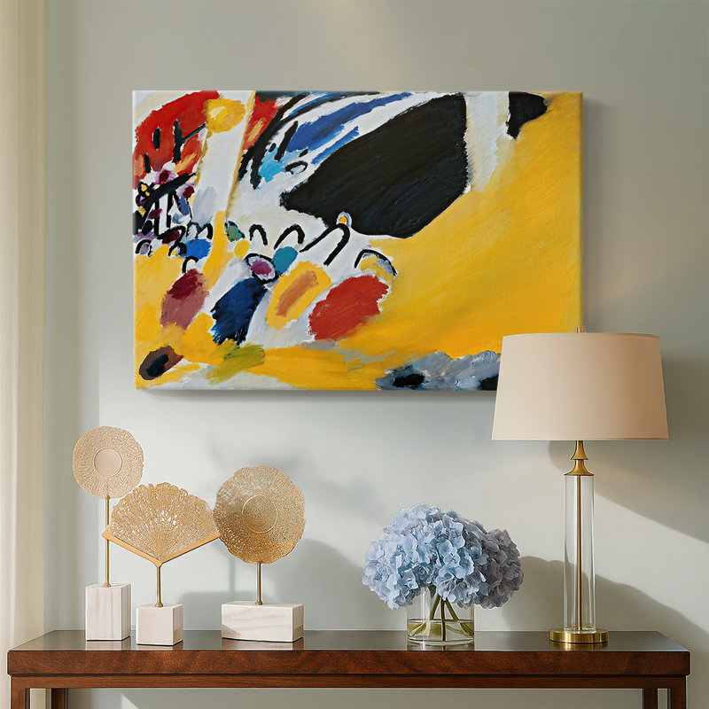 Impression III (concert) - Wassily Kandinsky - Toile tendue avec châssis - 1970, 24x36