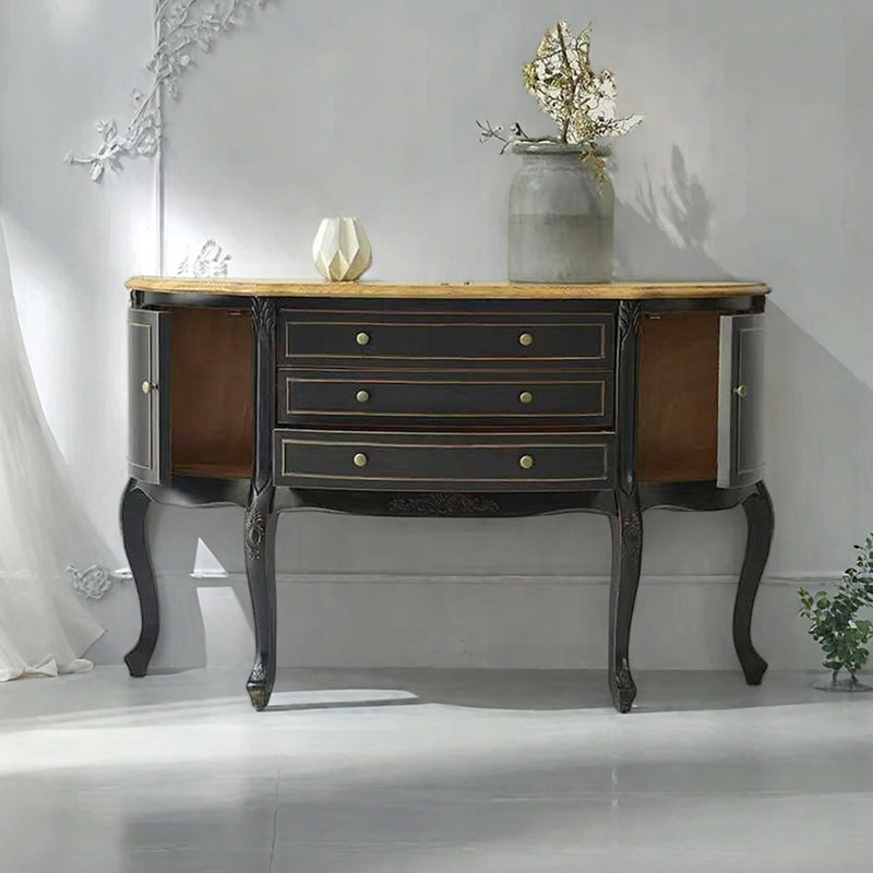 Buffet semi-circulaire de style européen