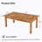 Large Kitchen Table,Dining Table,Rustic Chating Table,Coffee Table