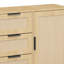 Commode de rangement autoportante en rotin moderne avec commode pour le salon de la chambre à coucher
