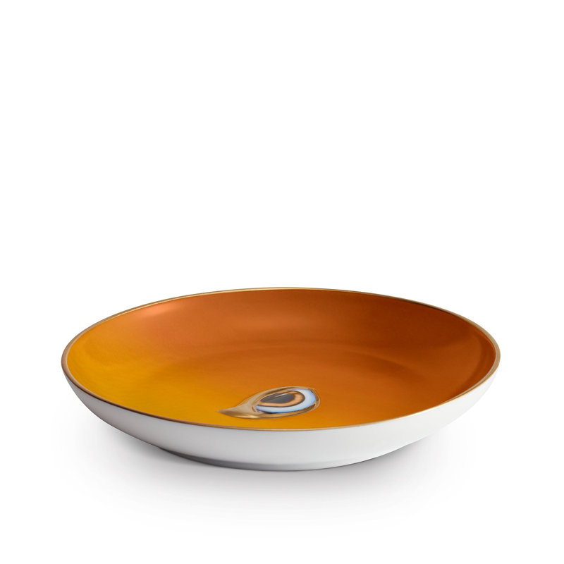 LITO CANAPE PLATE - EMERALD, Amber