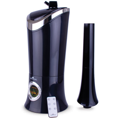 Air Innovations 1.7 Gallons Cool Mist Ultrasonic Tabletop Humidifier with Adjustable Humidistat for 600 Cubic Feet