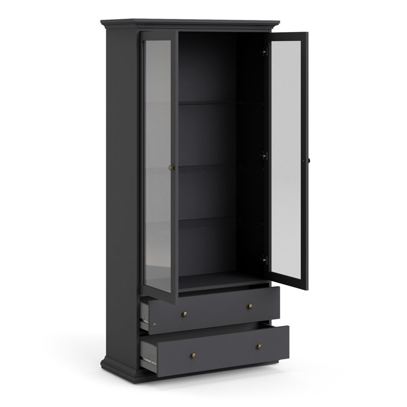 Arbordale Display Cabinet, Grey