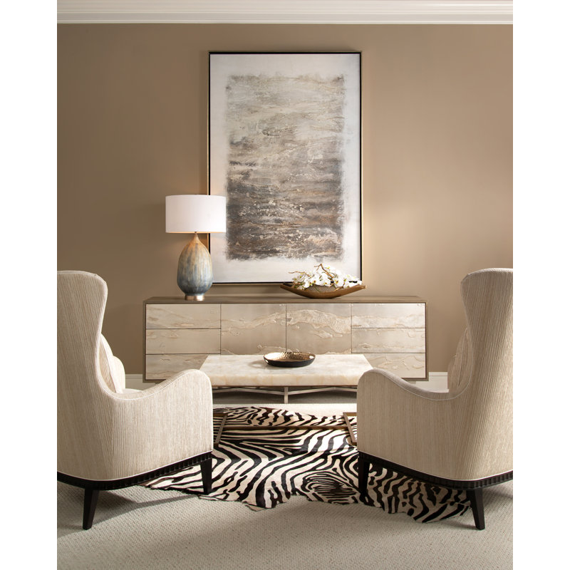 Audley 94.5'' W Solid Wood Sideboard