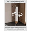Portemanteau pivotant en acier inoxydable