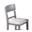 Chaises à cadre en bois, ensemble moderne de 2 chaises, chaises en bois pour salle à manger