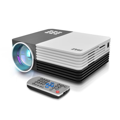 Pyle Home Theatre Projector 150 Lumens Portable Projector with Remote Included