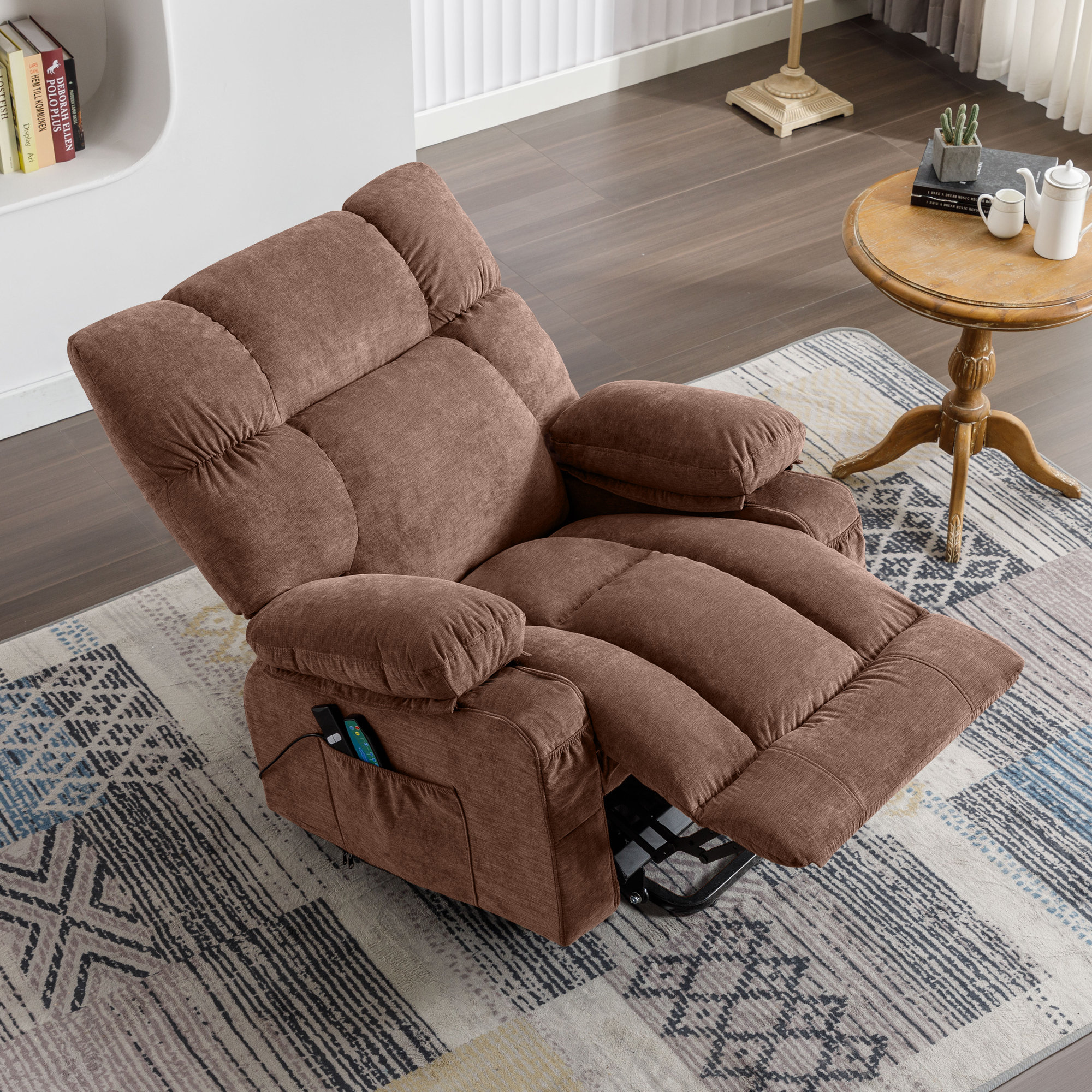 Latitude Run® Katrein 41'' Oversized Power Lift Chair - Heated Massage  Electric Recliner with Super Soft Padding & Reviews