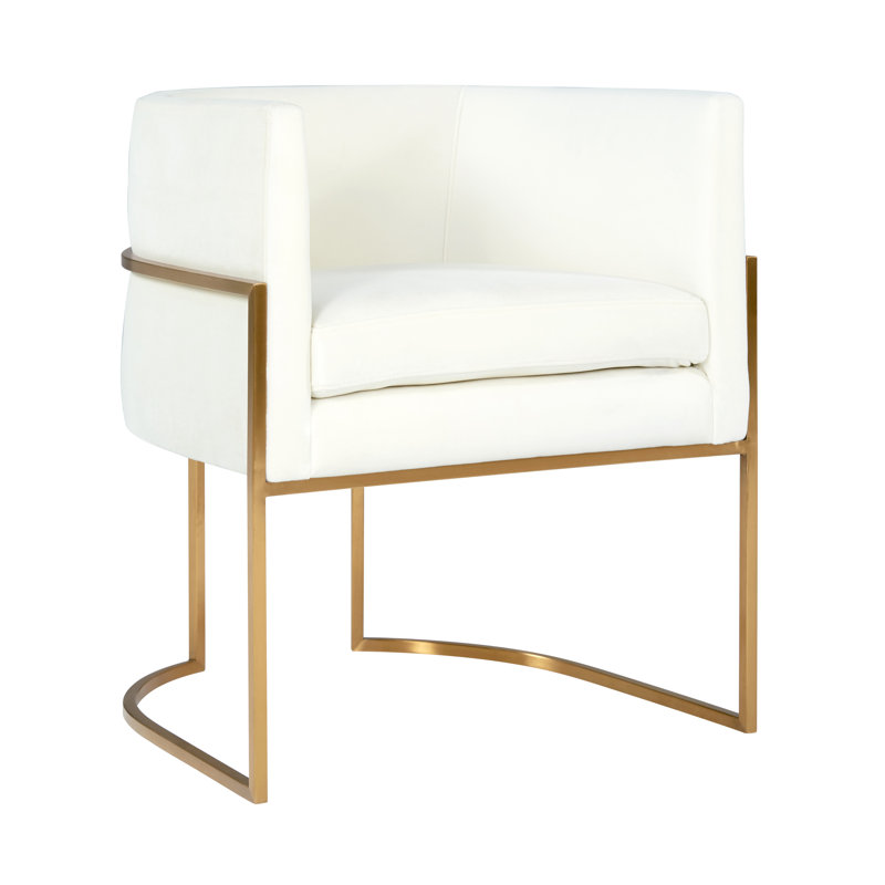 Velvet Barrel Chair