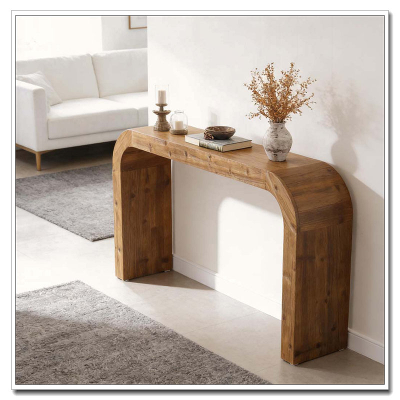 Table de canapé en bois Farmhouse