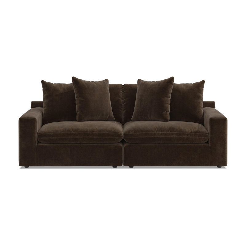 100 " Velvet Loveseat