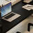 Black Rectangular Solid + Manufactured Wood+Acrylic desk-1641328537