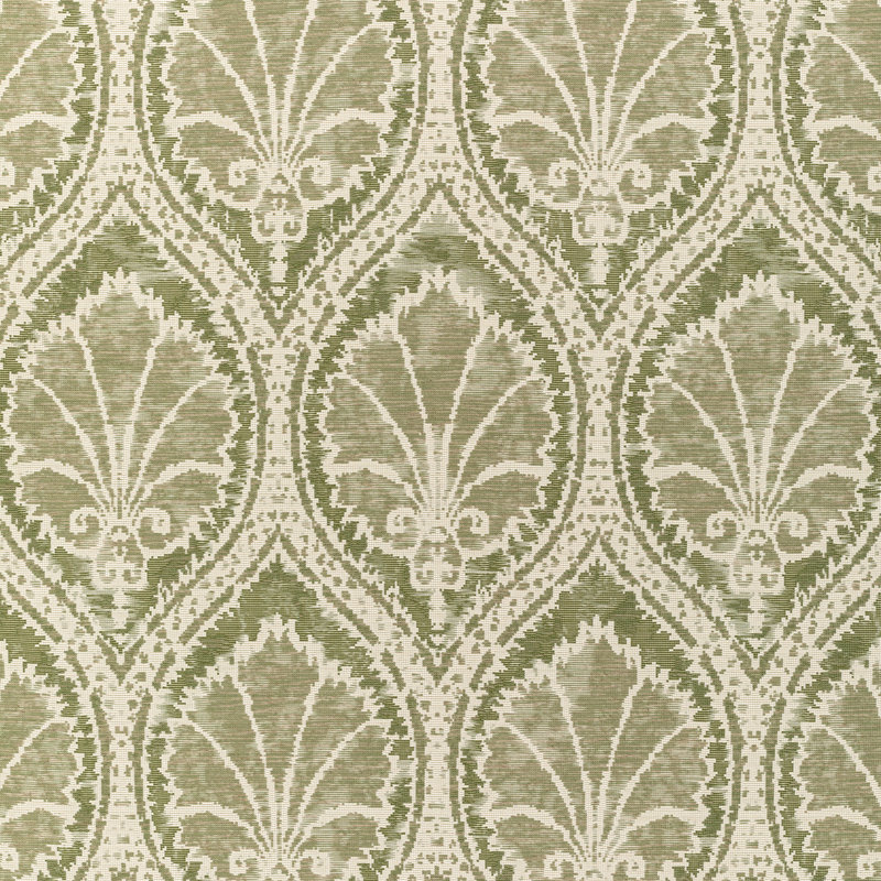 Triana Seville Weave Fabric, Celadon/Moss