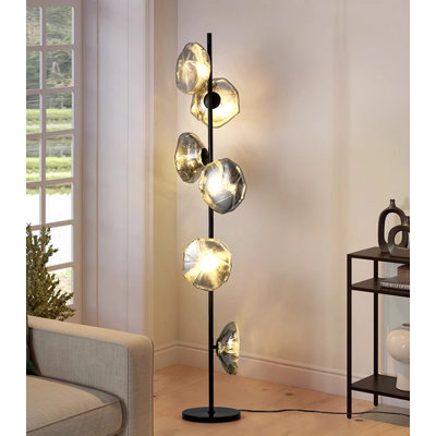 Lampe sur pied en verre Minimalist