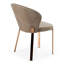 Chaise d'appoint rembourrée en velours Chorleywood-51839818