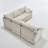 Modular Sectional Sofa Set, Convertible L Shaped Couch ,5 Seat Reversible Sectional Sofa Couch-1026846052