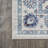 Hatha Modern Persian Vintage Moroccan Traditional Ivory/Blue/Red Rug-362989768