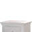 Pine Wood Nightstand With 2 Drawers, White