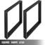 Pieds de table noirs Robersonville