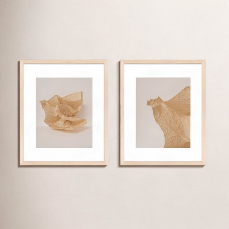 SV01303_Unpackage, Set Of 2 By Svetlana Smirnova - Framed Wall Art, 20" H x 16" W x 1.25" D, Maple Framed