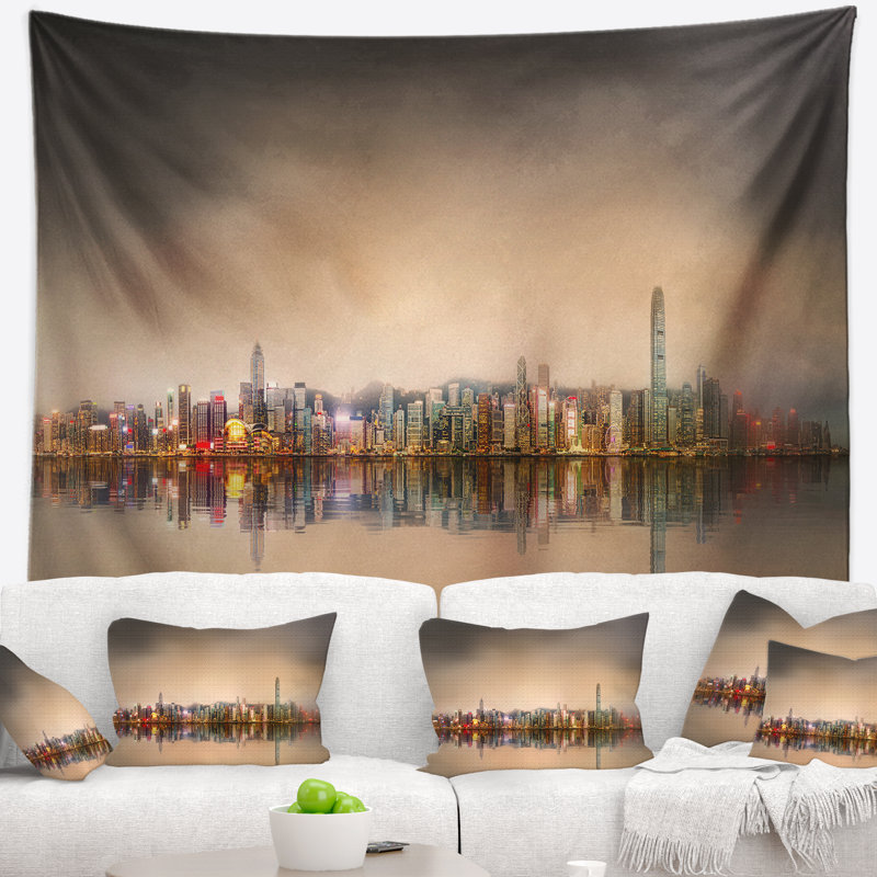 Polyester Tapestry, 50" H x 60" W