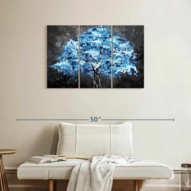 Peinture Harnek Winter Tree, H 24 po x l 38 po