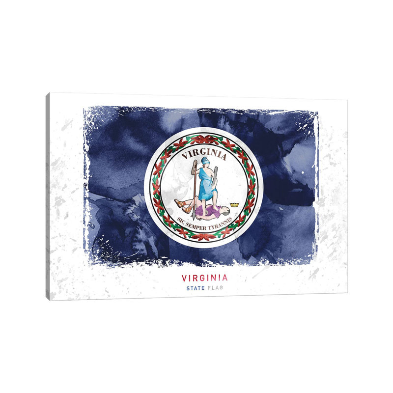 Virginia - Wrapped Canvas Print, 20.32cm H x 30.48cm W