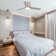 48" Figgs 3 - Blade LED Flush Mount Ceiling Fan with Remote Control and Light Kit Included