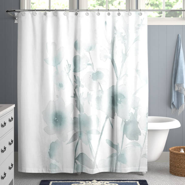 Charlton Home® Esmond Floral Tailored Kitchen Curtain & Reviews | Wayfair