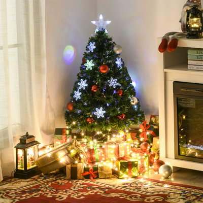 Lighted Artificial Christmas Tree
