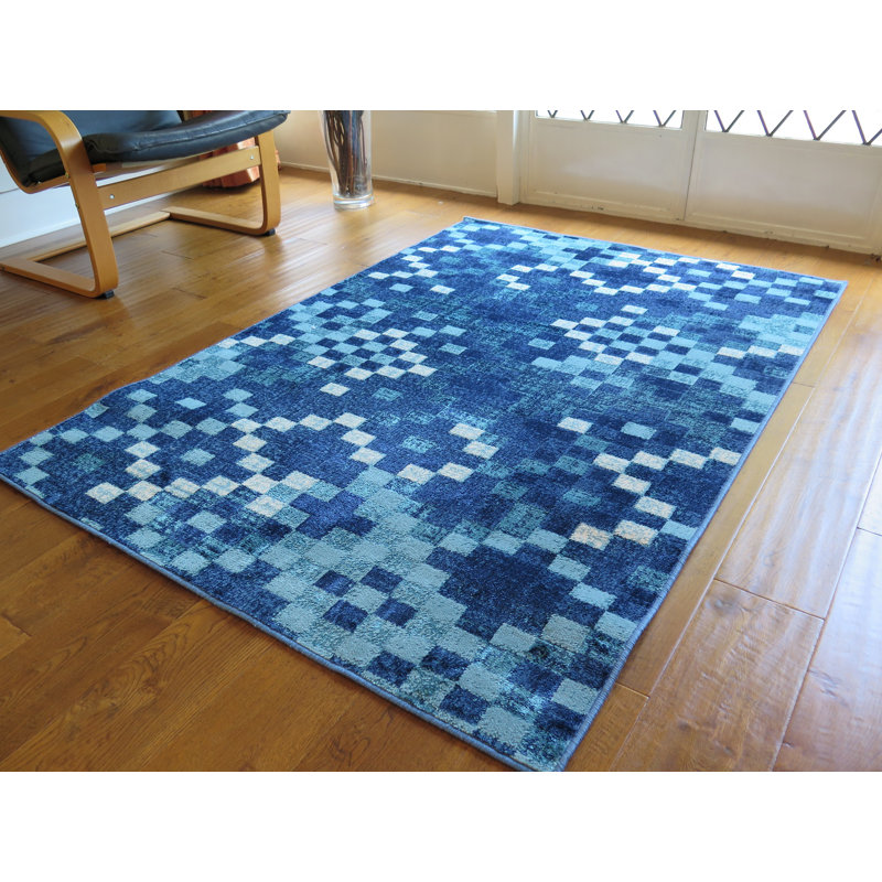 Rubie Geometric 120cm X 170cm Area Rug