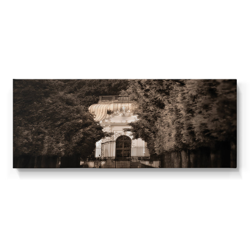 «Vienna Walk» - Toile tendue avec châssis - Prêt à accrocher, H 20 po x l 50 po