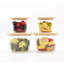 Yogik High Borosilicate Glass Food Storage Containers With Eco-Friendly Bamboo Lids Plastic And Phthalate Free - Lfgb Approved 4 Sets