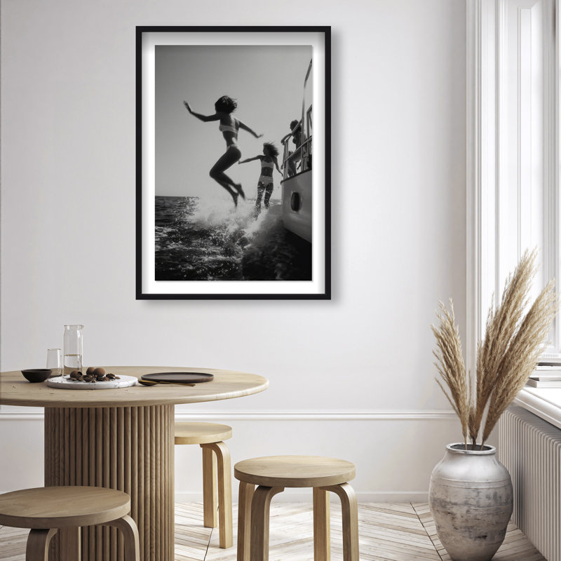 Liquid Gravity Print by Oliver Gal, 16.5"H x 11.5"W, Black Shadowbox
