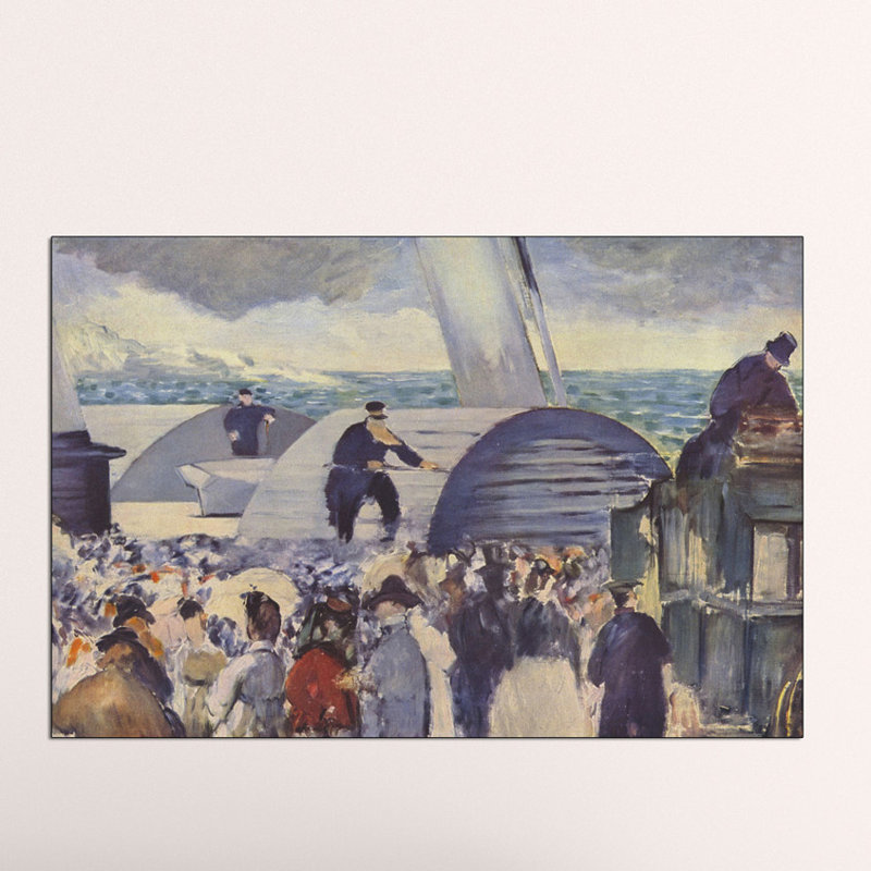 Edouard Manet - Wrapped Canvas Painting, 90cm H x 135cm W x 1.8cm D