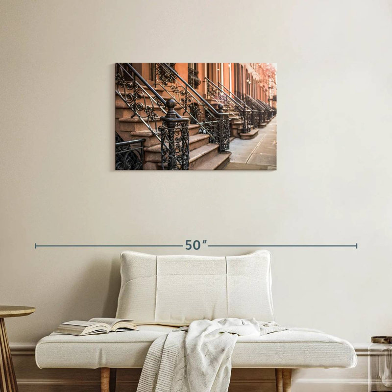 Lilie NYC Apartment Staircases, 20" H x 30" W